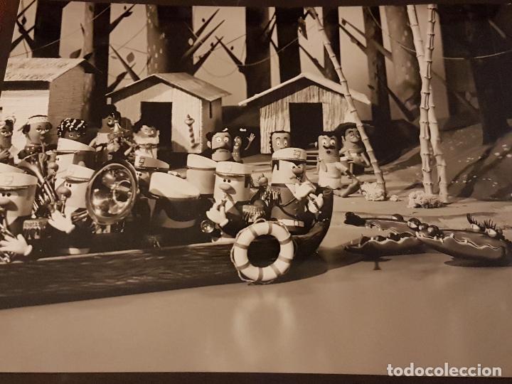 Photographie ancienne: MONTAJE ANIMACI&Oacute;N PARA PELICULA O PUBLICIDAD TELEVISION FOTOGRAFIA A&Ntilde;OS 60 18 X 24 CMTS
