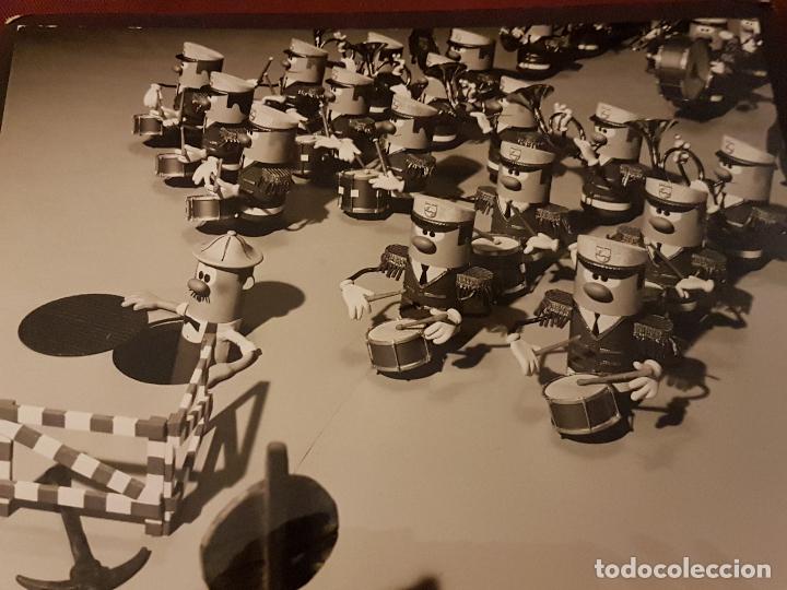 Photographie ancienne: MONTAJE ANIMACI&Oacute;N PARA PELICULA O PUBLICIDAD TELEVISION FOTOGRAFIA A&Ntilde;OS 60 18 X 24 CMTS