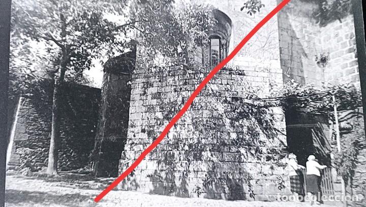 Fotograf&iacute;a antigua: Antiguo negativo. Clich&eacute; de fotograf&iacute;a. cercan&iacute;as.Galicia. sin identificar. Antigua.
