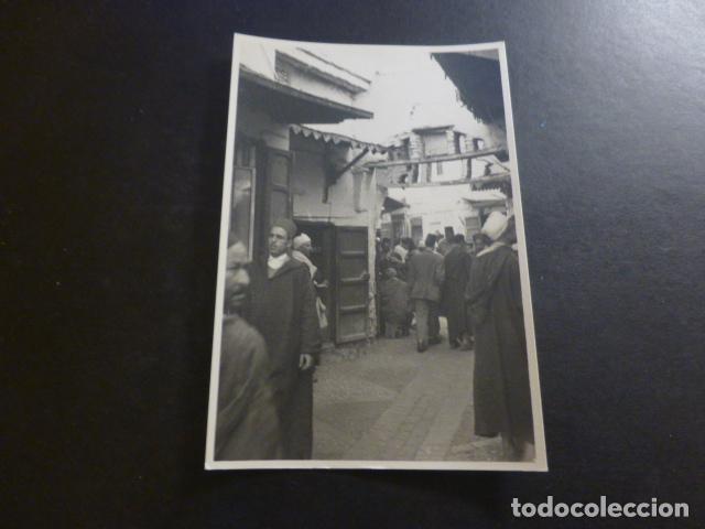 Fotografia antica: TANGER MARRUECOS ANTIGUA FOTOGRAFIA A&Ntilde;OS 50 7,5 X 11,5 CMTS