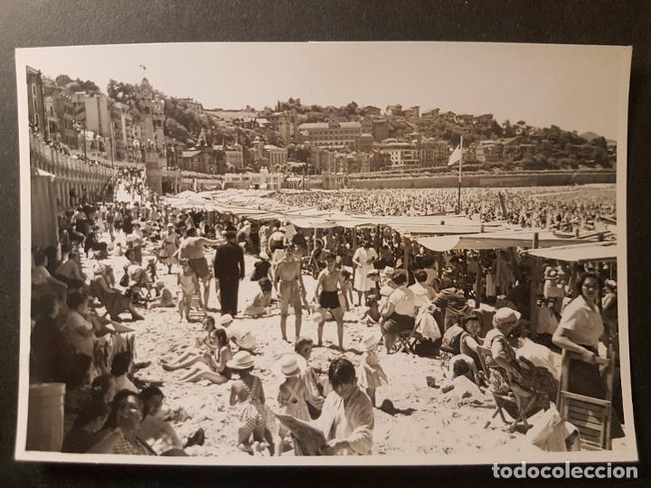 Antique Photography: SAN SEBASTIAN GUIPUZCOA ANTIGUA FOTOGRAFIA A&Ntilde;OS 50 8 X 11 CMTS