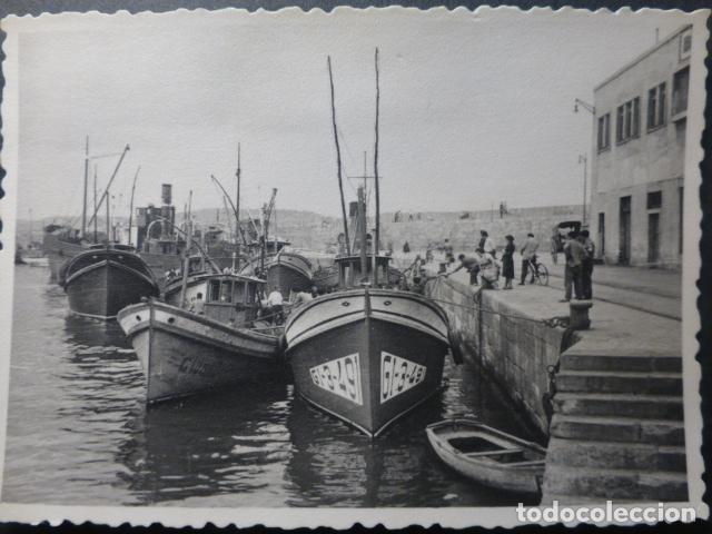 Fotograf&iacute;a antigua: GIJON ASTURIAS ANTIGUA FOTOGRAFIA A&Ntilde;OS 50 7,5 X 10,5 CMTS