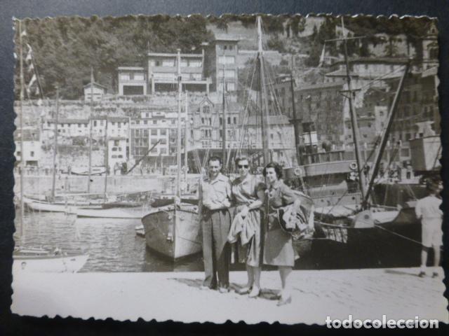 Antique Photography: SAN SEBASTIAN ANTIGUA FOTOGRAFIA A&Ntilde;OS 50 7,5 X 10,5 CMTS