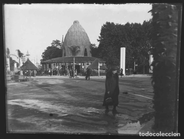Fotograf&iacute;a antigua: Placa de cristal negativo 9 x 12 cm. c1900