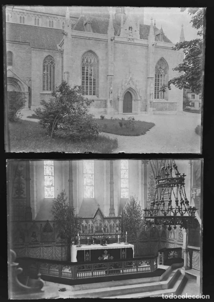 Fotograf&iacute;a antigua: 2 Placa de cristal negativo 13 x 18 cm. c1900