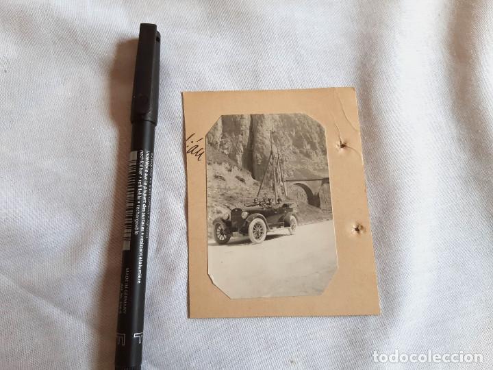 Fotografia antica: Fotograf&iacute;a de autom&oacute;vil Buick. Matr&iacute;cula de Madrid. Fotograf&iacute;a de playa. 1924.