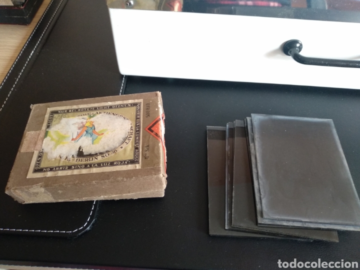 Antique Photography: Caja de11 placas cristal negativo. Catalu&ntilde;a