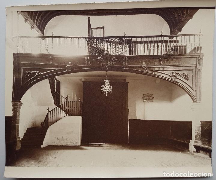 Alte Fotografie: &Eacute;ibar, Guip&uacute;zcoa. Santuario de Arrate.