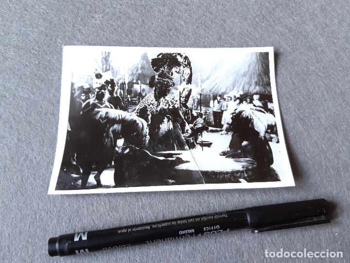 Fotograf&iacute;a antigua: FOTOGRAF&Iacute;A ORIGINAL DE ALGUNA TRIBU O PEL&Iacute;CULA AFRICANA