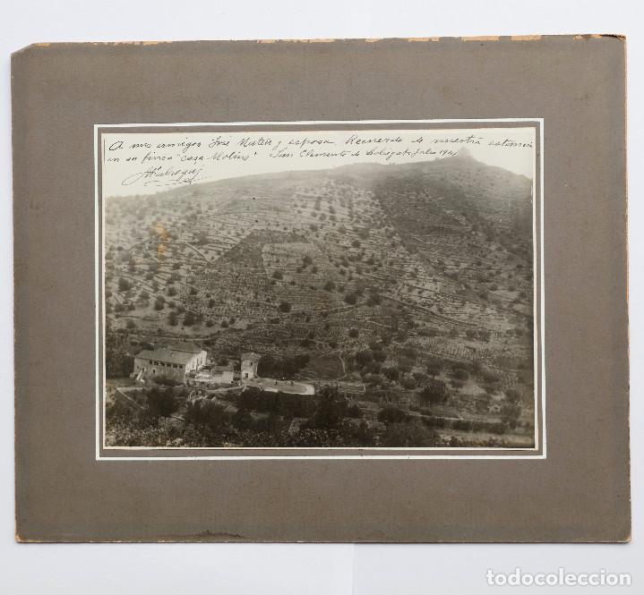 Fotograf&iacute;a antigua: SANT CLIMENT DE LLOBREGAT - 1914. FINCA CASA MOLINS. FOTOGRAF&Iacute;A 17x23cm. SOPORTE: 27X33cm.