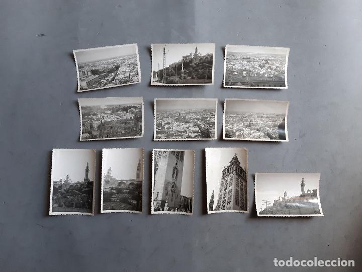 Fotograf&iacute;a antigua: LOTE DE FOTOGRAF&Iacute;AS DE SEVILLA D ELOS A&Ntilde;OS 40 O 50