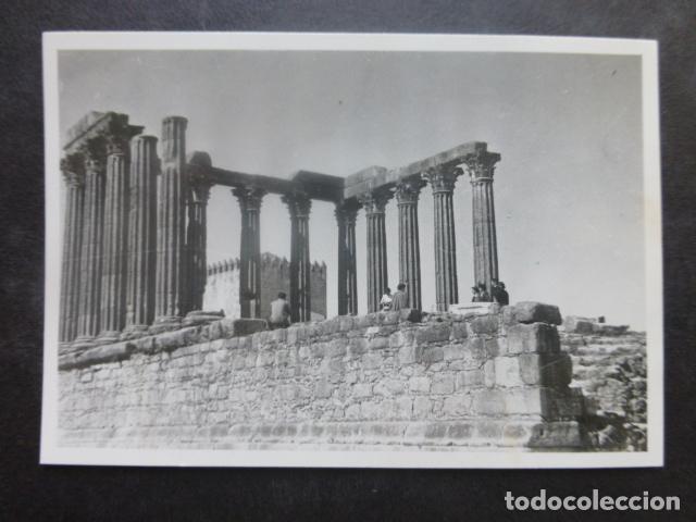 Photographie ancienne: EVORA PORTUGAL TEMPLO ROMANO ANTIGUA FOTOGRAFIA 6,5 X 9 CMTS