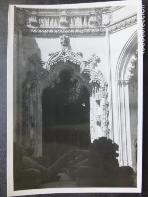 Photographie ancienne: MONASTERIO DE BATALHA PORTUGAL A&Ntilde;OS 40 FOTOGRAFIA 6 X 8,5 CMTS