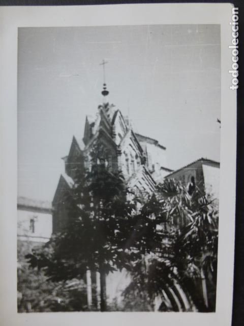 Photographie ancienne: MONASTERIO DE GUADALUPE CACERES A&Ntilde;OS 40 FOTOGRAFIA 7,5 X 10,5 CMTS