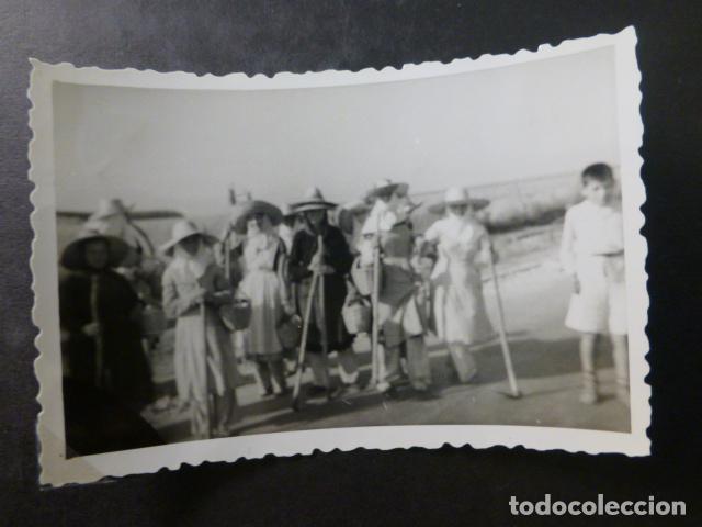 Photographie ancienne: CADIZ CAMPESINAS FOTOGRAFIA A&Ntilde;OS 50 6 X 9 CMTS