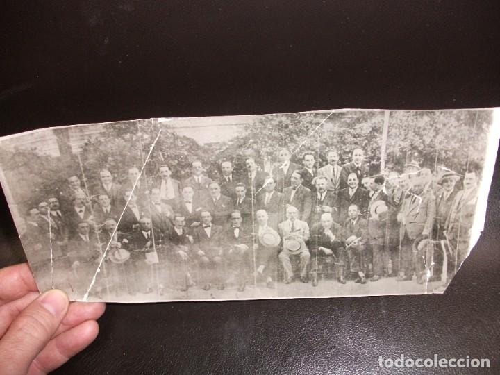 Fotograf&iacute;a antigua: 1927 BANQUETE DE MASONES MASONERIA EN MADRID DEL GRANDE ORIENTE ESPA&Ntilde;OL FOTOGRAFIA