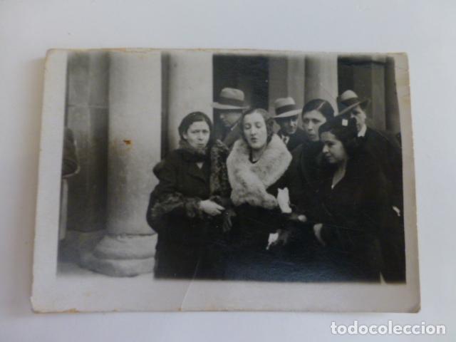 Fotograf&iacute;a antigua: RETRATO GRUPO DE MUJERES ELEGANTES A&Ntilde;OS 20 FOT&Oacute;GRAFO AMBULANTE MINUTERO 7 X 5 CTMS