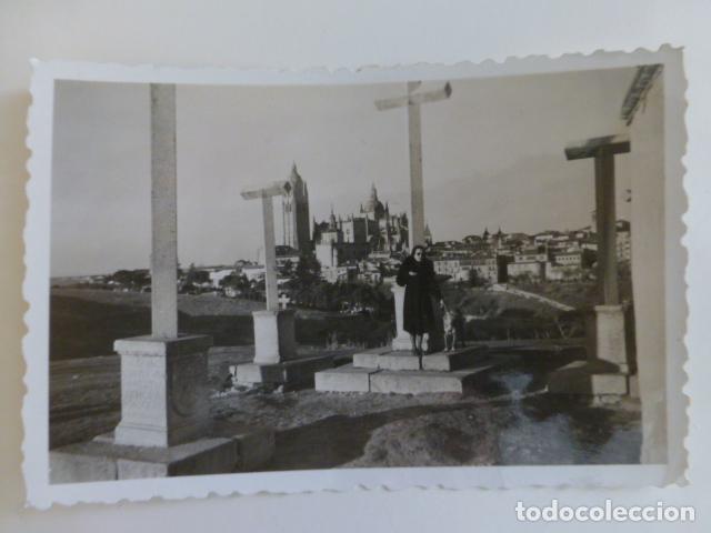 Fotografia antica: SEGOVIAA VISTA ANTIGUA FOTOGRAFIA 6 X 9 CMTS