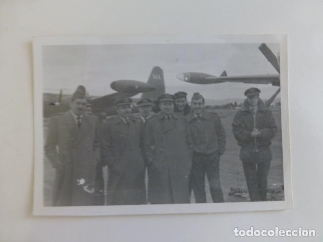 Fotograf&iacute;a antigua: LERIDA CAMPO DE AVIACION AERODROMO MILITARES EJERCITO DEL AIRE ANTIGUA FOTOGRAFIA 6 X 8,5 CMTS