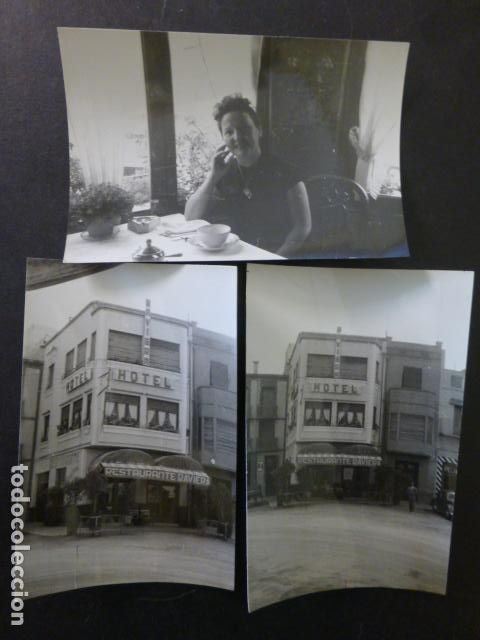 Fotografia antica: VINAROZ CASTELLON 3 ANTIGUAS FOTOGRAFIAS A&Ntilde;OS 50 6 X 9,5 CMTS