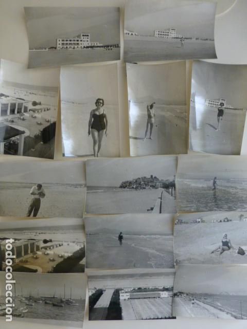 Alte Fotografie: ALICANTE 15 ANTIGUAS FOTOGRAFIAS A&Ntilde;OS 50 6 X 9,5 CMTS
