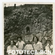 Fotografía antigua: FOTO ORIGINAL FUENTE DE AGUA CONSTRUIDA EN 1921 POSIBLEMENTE CATALUNYA AÑOS 20. Lote 266726048