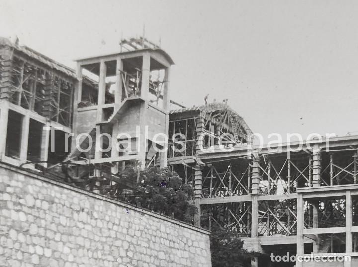 Fotografía antigua: Fígols Mines estació tren Santuari Consolació construcció rentadors carbó anys 30 Cercs Berguedà - Foto 2 - 268415764