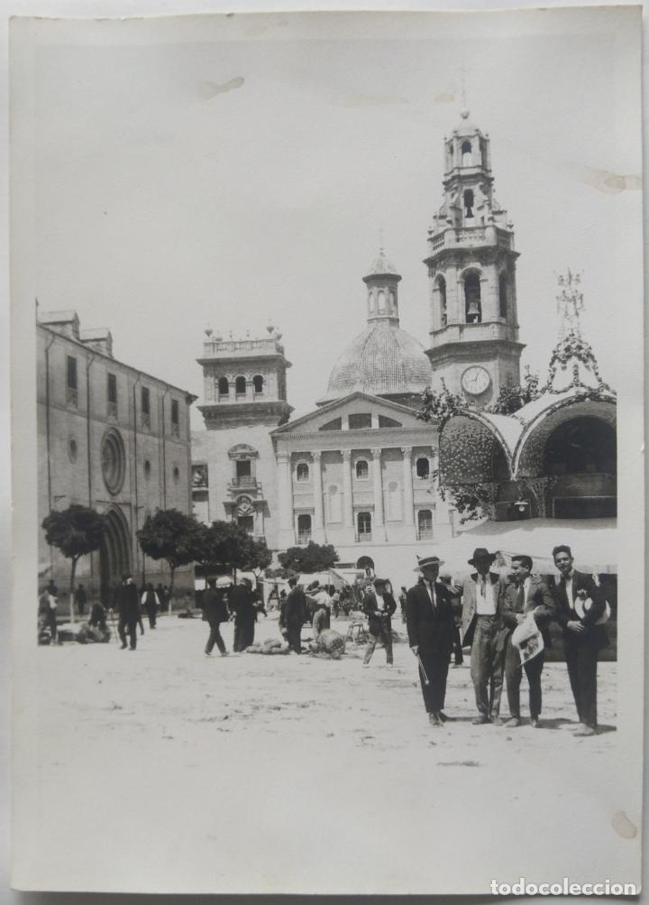 Alte Fotografie: ALCOY TAMA&Ntilde;O 12,5 X 17,5 CM.