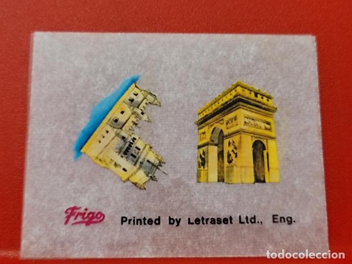 Fotografia antica: FRIGO TRASFERIBLE CALCOMANIA MONUMENTO 6 X 4,5 CM LEER CROMO PROMOCIONAL **
