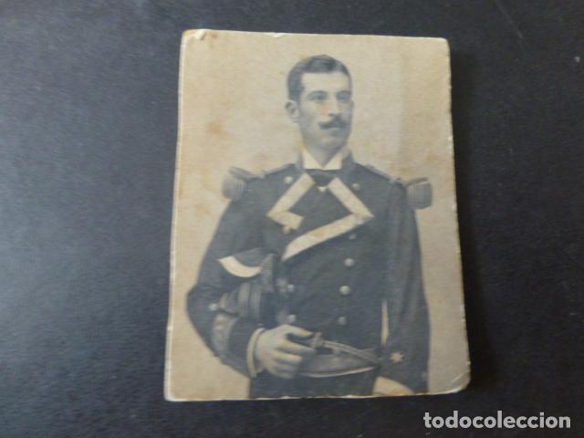 Alte Fotografie: RETRATO MARINO DE LA ARMADA ANTIGUA FOTOGRAFIA HACIA 1900 4,5 X 5,5 CMTS