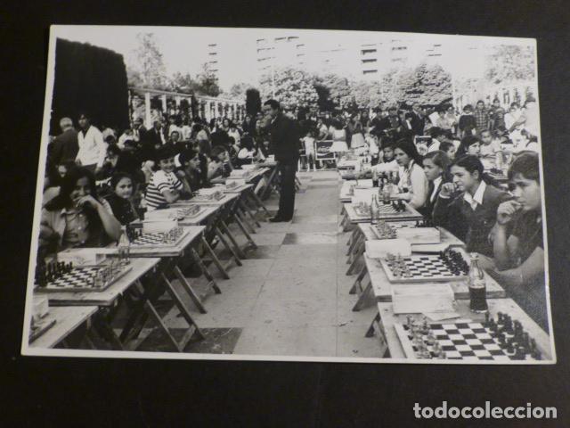 Alte Fotografie: JAEN 1973 TORNEO DE AJEDREZ FEMENINO FEDERACION JIENNENSE ANTIGUA FOTOGRAFIA