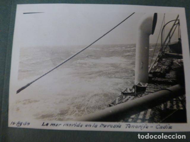 Fotografia antiga: EN EL VAPOR INFANTA BEATRIZ FOTOGRAFIA 1930 8 X 6,5 CMTS