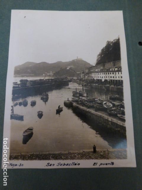 Fotografia antica: SAN SEBASTIAN FOTOGRAFIA 1930 9 X 11 CMTS
