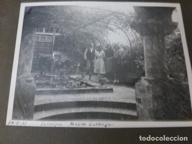 Fotografia antica: ZUMAYA GUIPUZCOA 1941 FOTOGRAFIA 7 X 9 CMTS