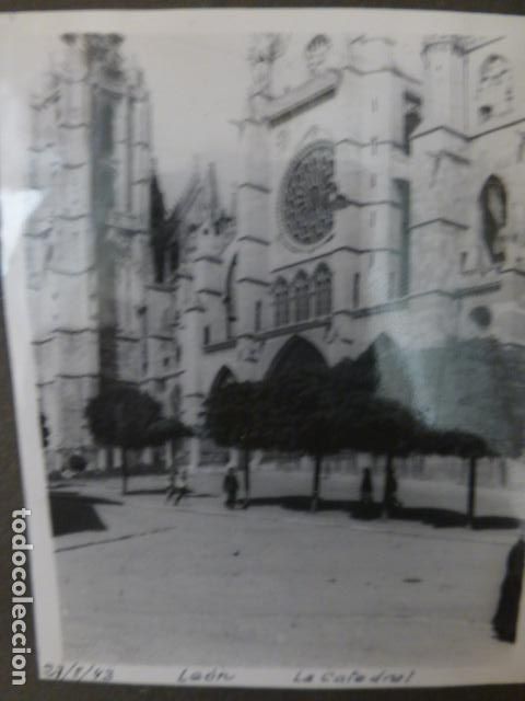 Fotografia antica: LEON 1943 FOTOGRAFIA 6 X 8 CMTS