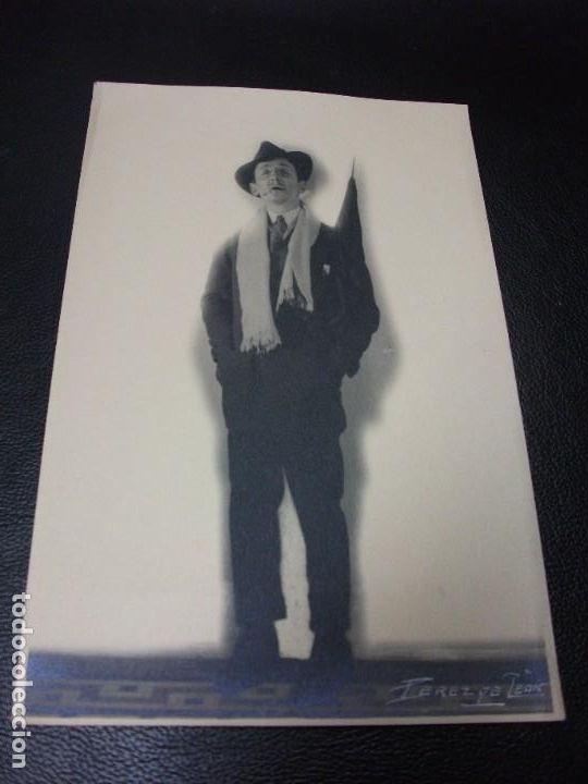 Fotograf&iacute;a antigua: FOTOGRAF&Iacute;A DE ESTUDIO DE ANTONIO VICO TEATRO FIRMADA POR EL FOTOGRAFO PEREZ DE LEON