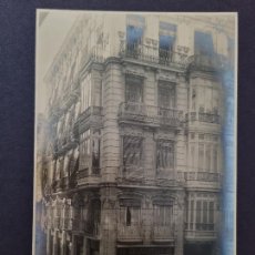 Fotografía antigua: ANTIGUA FOTOGRAFIA CALLE DE LA PAZ Nº 22 VALENCIA CONSTRUCCIONES PORTA GRANDE ORIGINAL
