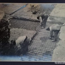 Fotografía antigua: ANTIGUA FOTOGRAFIA CONSTRUCCION EDIFICIO DE CORREOS VALENCIA CONSTRUCCIONES PORTA GRANDE ORIGINAL