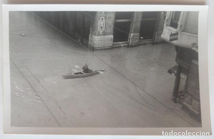 Fotografia antiga: VALENCIA RIADA 1957 TAMAÑO POSTAL