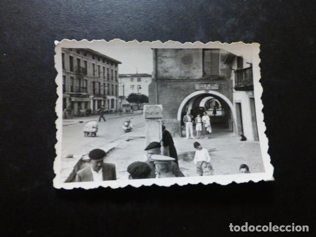 Alte Fotografie: PAIS VASCO LOCALIDAD COSTERA A IDENTIFICAR ESCENA URBANA FOTOGRAF&Iacute;A 7 X 5 CTMS