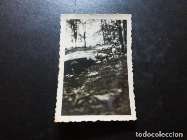 Fotografia antica: ROCESVALLES NAVARRA FUENTE ROLDAN 1933 FOTOGRAF&Iacute;A 7 X 5 CTMS
