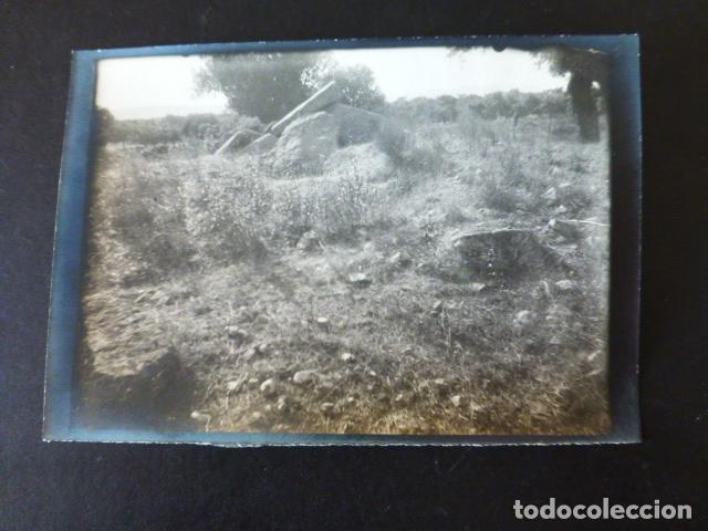 Fotograf&iacute;a antigua: SAN VICENTE DE ALCANTARA BADAJOZ DOLMEN DEL CAREO DE ANTA Y TURMA FOTOGRAFIA HACIA 1910