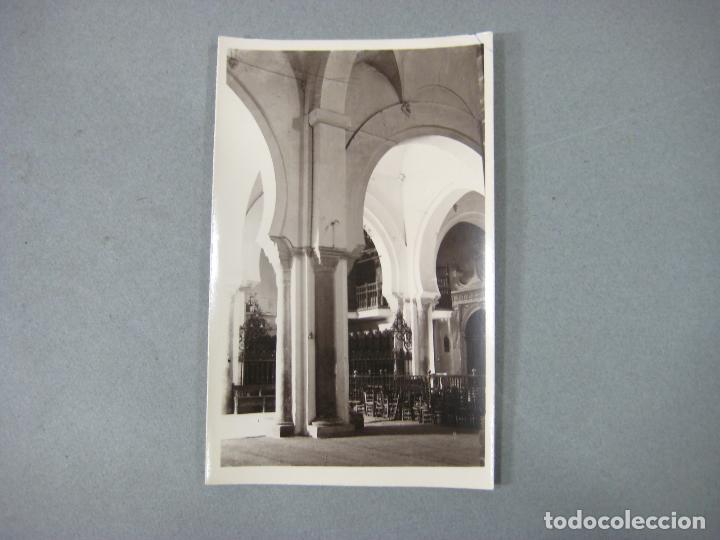 Antique Photography: POSTAL FOTOGR&Aacute;FICA DE LA IGLESIA DE NUESTRA SE&Ntilde;ORA DE LA OLIVA DE LEBRIJA - CASA MARCHENA