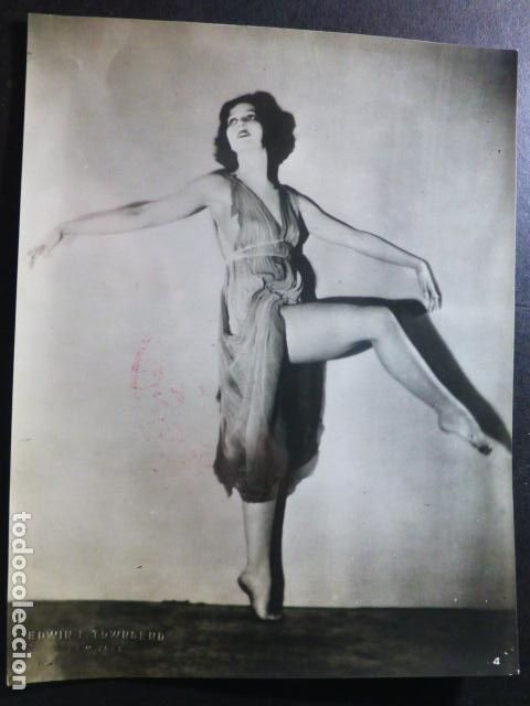 Fotograf&iacute;a antigua: MARGARET SEVERIN ARTISTA BALLET FOTOGRAFIA A&Ntilde;OS 20-30 16,5 X 21 CMTS ESTETICA ART DEC&Oacute;