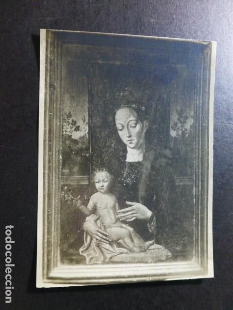 Photographie ancienne: VIRGEN Y EL NI&Ntilde;O ANTIGUA FOTOGRAFIA 15 X 11 CTMS