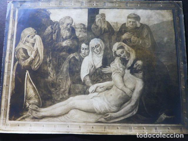 Fotograf&iacute;a antigua: DESCENDIMIENTO ANTIGUA FOTOGRAFIA 23 X 17 CTMS