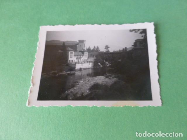 Fotograf&iacute;a antigua: PUENTE VIESGO CANTABRIA ANTIGUA FOTOGRAFIA A&Ntilde;OS 30 4,5 X 6,5 CMTS