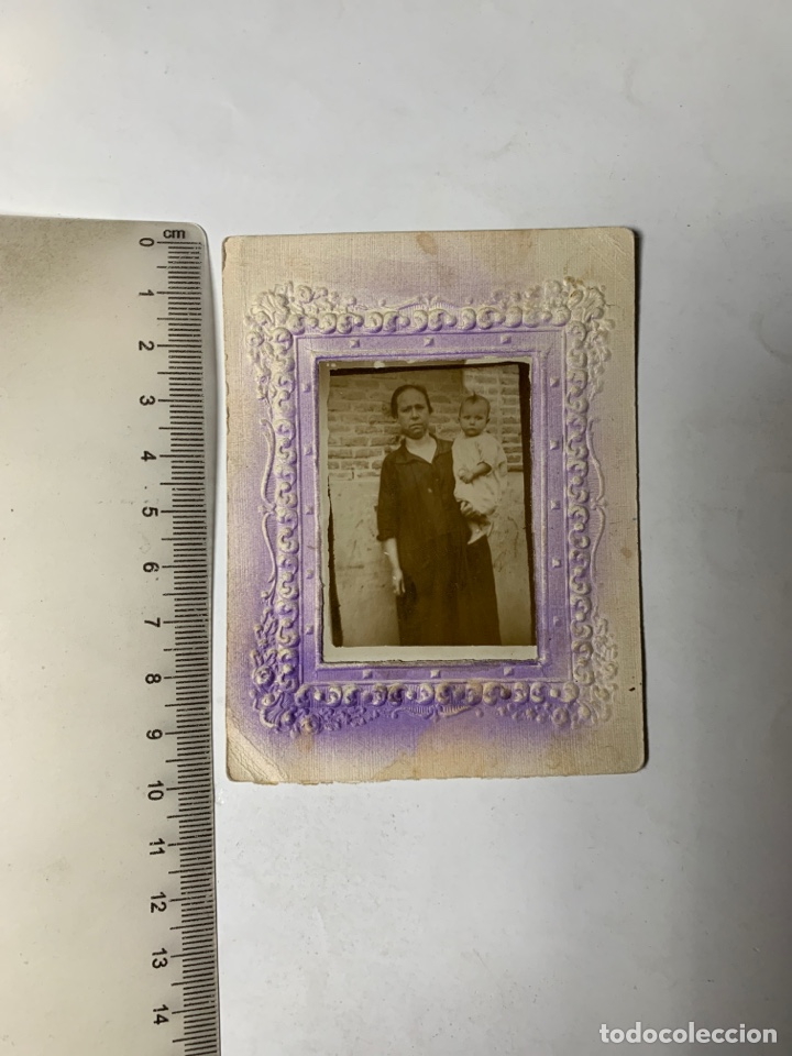 Fotografia antiga: FOTO. MADRE CON SU BEBE. FOT&Oacute;GRAFO MINUTERO?,