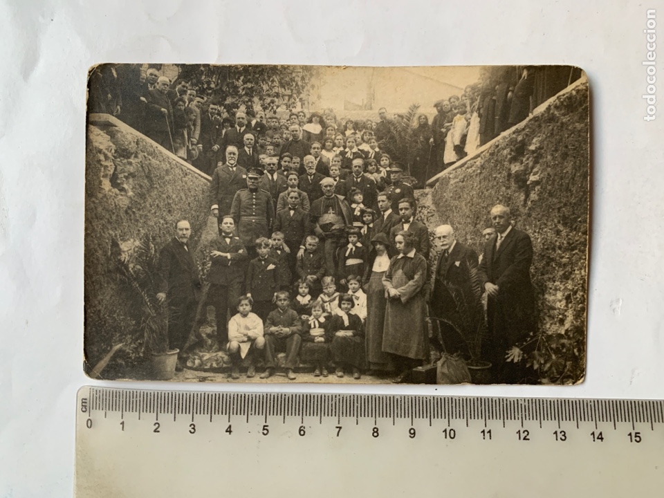 Fotografia antiga: FOTO. ACTO MULTITUDINARIO CON AUTORIDADES CIVILES Y RELIGIOSAS. LOCALIDAD?. FOT&Oacute;GRAFO?.