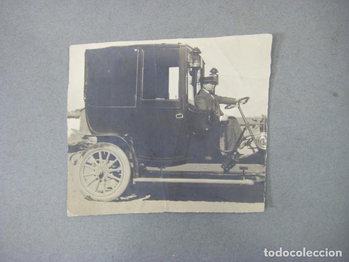 Fotograf&iacute;a antigua: FOTOGRAF&Iacute;A DE UN AUTOMOVIL ANTIGUO DE PRINCIPIOS DEL SIGLO XX
